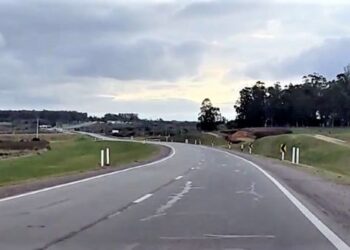 El MTOP comenzó con las obras de la doble vía de la Ruta 1 en Valdense