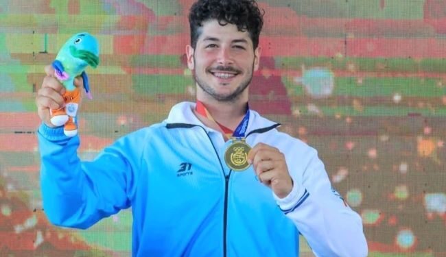 Medalla de Oro para Marcos Sarraute en los Juegos Suramericanos de Playa Santa Marta 2023 en Colombia