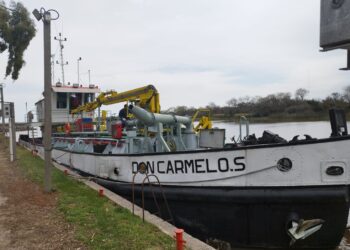 Comienzan los trabajos de dragado del Canal Sur de Isla Sola en Carmelo