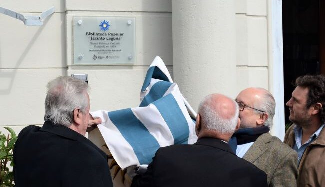 La Biblioteca Jacinto Laguna de Nueva Palmira fue declarada Monumento Histórico Nacional por el MEC