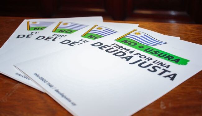Cabildo lanzó campaña contra “la usura y por una deuda justa”