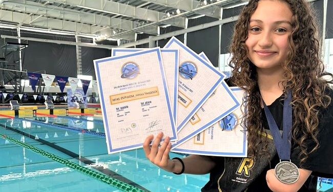 Inmensa actuación de Hanna Arias en el Open Para Swimming de Buenos Aires