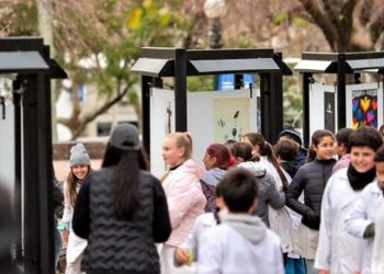 Nuevo espacio expositivo en la Plaza 25 de Agosto de Colonia