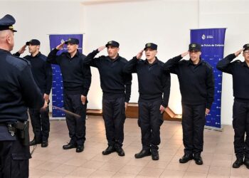 Jefatura realizó acto de clausura de una nueva promoción de Agentes