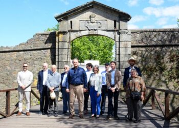 Delegación de la Unión Europea realizó una recorrida por el departamento