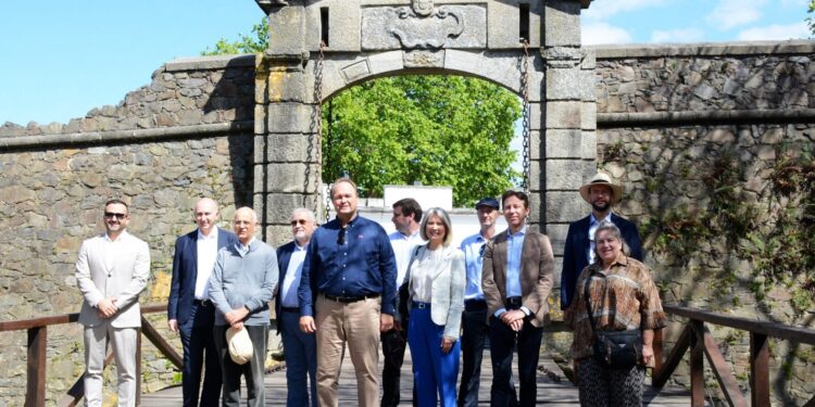 Delegación de la Unión Europea realizó una recorrida por el departamento