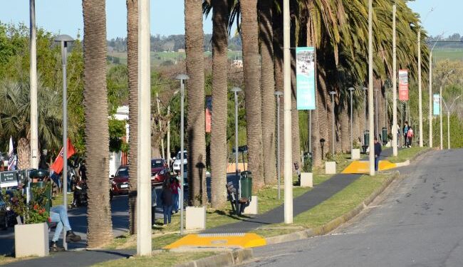 Inauguraron obras en la Avenida Baltasar Brum de Rosario