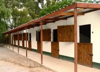 Habilitaron 34 nuevos boxes en el Hipódromo del Real de San Carlos