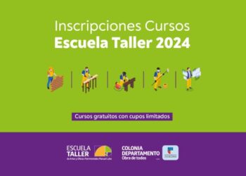 Están abiertas las inscripciones para la Escuela Taller de Artes y Oficios Patrimoniales