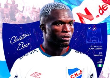 Christian Ebere es ya oficialmente jugador del Club Nacional de Fútbol