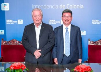 Delegación de la provincia china de Zheijang visitó Colonia y se reunió con el Intendente Moreira