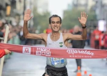 El coloniense Geymonat ganó la media maratón de la ciudad de Montevideo