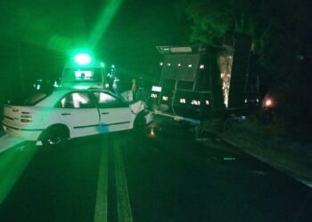 Mujer  muere en un siniestro de tránsito en la ciudad de Nueva Helvecia