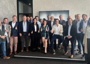 Toribio Achával Uruguay participó de la presentación de +Colonia en el Piso 40