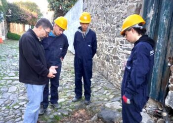 Escuela Taller Manuel Lobo realiza prácticas en el Barrio Histórico