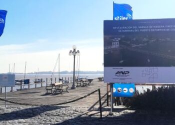 ANP y Stiler firmaron contrato para la restauración y rehabilitación del muelle de madera de Colonia