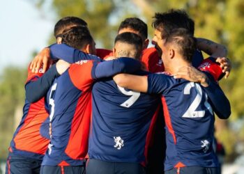 Albion le ganó 2-0 a Plaza en el Parque Juan Gaspar Prandi de Colonia