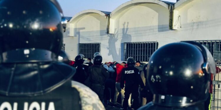 Ministerio realizó requisa general en la Unidad N° 14 de Piedra de los Indios