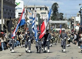 Acto oficial departamental conmemorando un nuevo aniversario de la Declaratoria de la Independencia