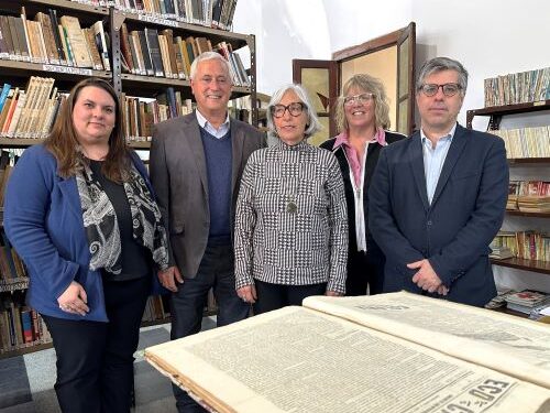Se inauguró el Centro de Digitalización de la prensa gráfica del departamento