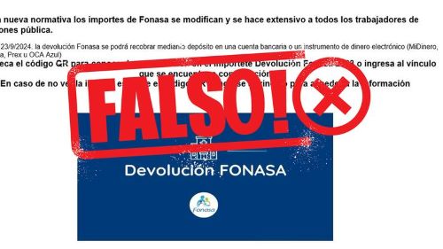 El BPS alerta a la población por correos fraudulentos sobre Devolución Fonasa
