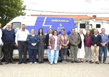 ASSE entregó una ambulancia 0 KM al Centro de Salud de Ombúes de Lavalle