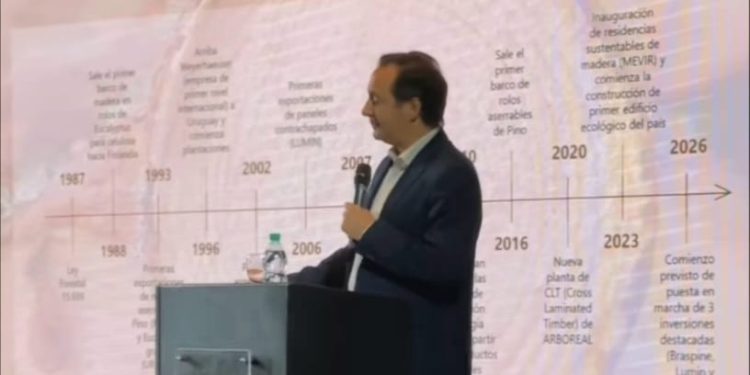 La producción de madera se consolida como nuevo motor de desarrollo sostenible en Uruguay