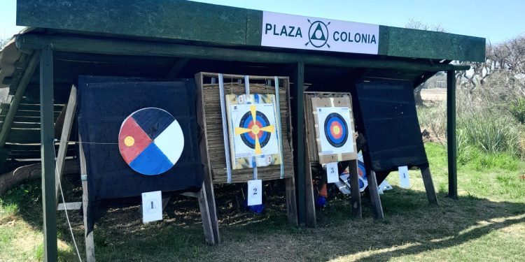 Plaza Colonia inauguró en el Complejo Gonnet su nuevo campo de Tiro con Arco