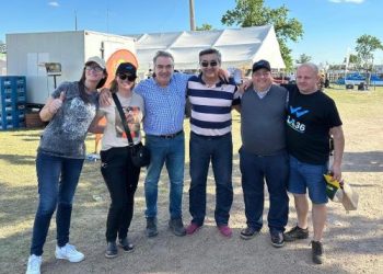 Walter Godoy con una intensa agenda militante durante el fin de semana