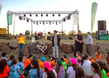 Celebraron la octava edición del Festival del Lapacho Rosado en Puerto Conchillas