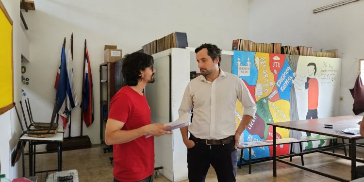 El Director Nacional de Educación visitó la cárcel de Piedra de los Indios en Colonia