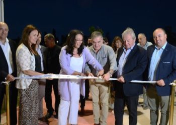 Inauguraron la Plaza del Centenario en la localidad de Colonia Miguelete