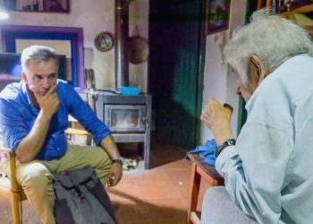 Orsi, Mujica y Topolansky se reunieron en la chacra de Rincón del Cerro para “para ponerse al día”