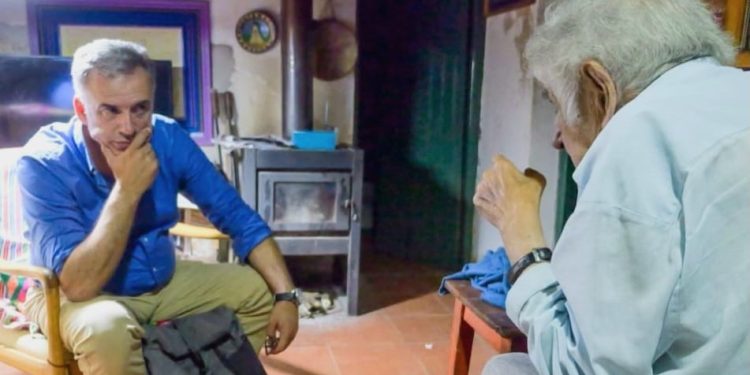Orsi, Mujica y Topolansky se reunieron en la chacra de Rincón del Cerro para “para ponerse al día”
