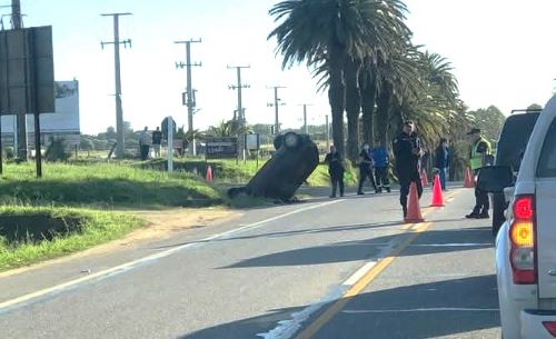 Siniestro fatal en Ruta 1 deja como saldo una mujer de 44 años fallecida