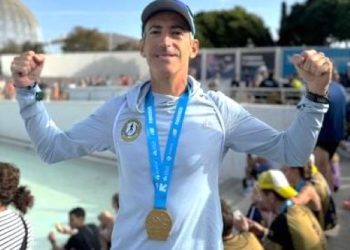 Otra muy buena actuación de Santiago Sobrero en la Maratón de Valencia