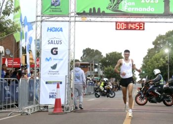El coloniense Kevin Genes se quedó con los 5 K de la San Fernando 2025