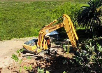 Intendencia de Colonia continúa con los trabajos en el Paseo de Las Delicias
