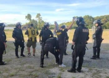 Jefatura evaluó satisfactoriamente el operativo de seguridad del partido entre Plaza Colonia y Peñarol en el Suppici