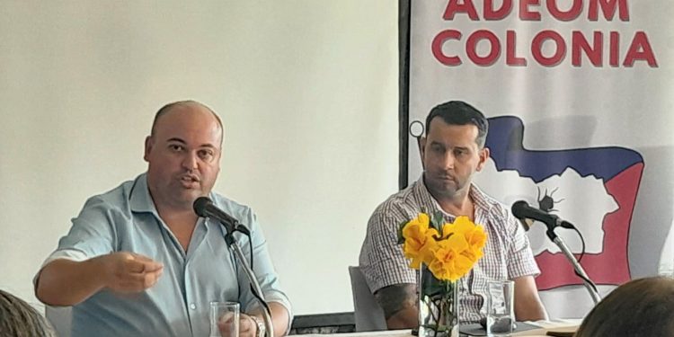 Adeom abrió con Nicolás Viera el Ciclo de Encuentros con los Candidatos a la Intendencia de Colonia