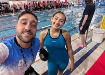 Hanna Arias sigue cumpliendo objetivos y mejorando marcas en Italia