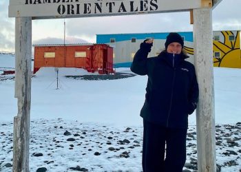 Soledad Gago, de Nueva Helvecia a la Antártida