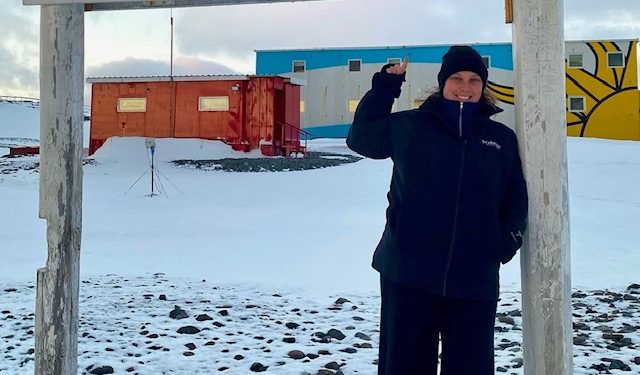 Soledad Gago, de Nueva Helvecia a la Antártida