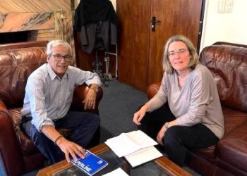 Diputada Nibia Reisch se reunió con el ministro Juan Castillo por el tema Calcar