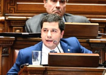 Nahuel Morosi ingresó este jueves a la Cámara de Diputados