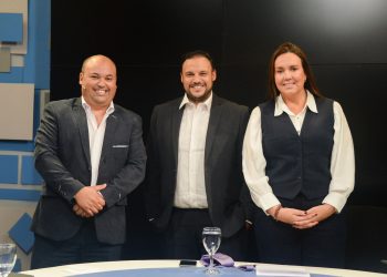 Nicolás Viera y María de Lima frente a frente en un debate de cara a las elecciones departamentales