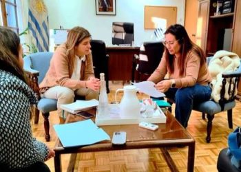 Diputada Cecilia Badín se reunió con la ministra de Vivienda Tamara Paseyro