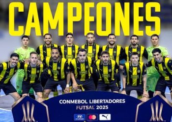 Peñarol campeón de la Copa Conmebol Libertadores de Fútbol Sala