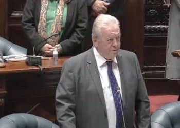 Carlos Moreira asumió por cuarta vez una banca en la Cámara de Senadores