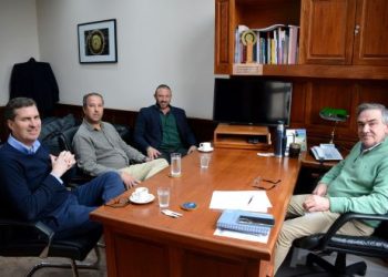 Representantes de la empresa COFCO se reunieron con el Intendente Rodríguez